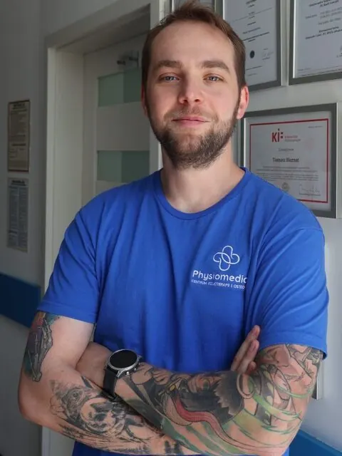 Jan, fizjoterapeuta w Physiomedica